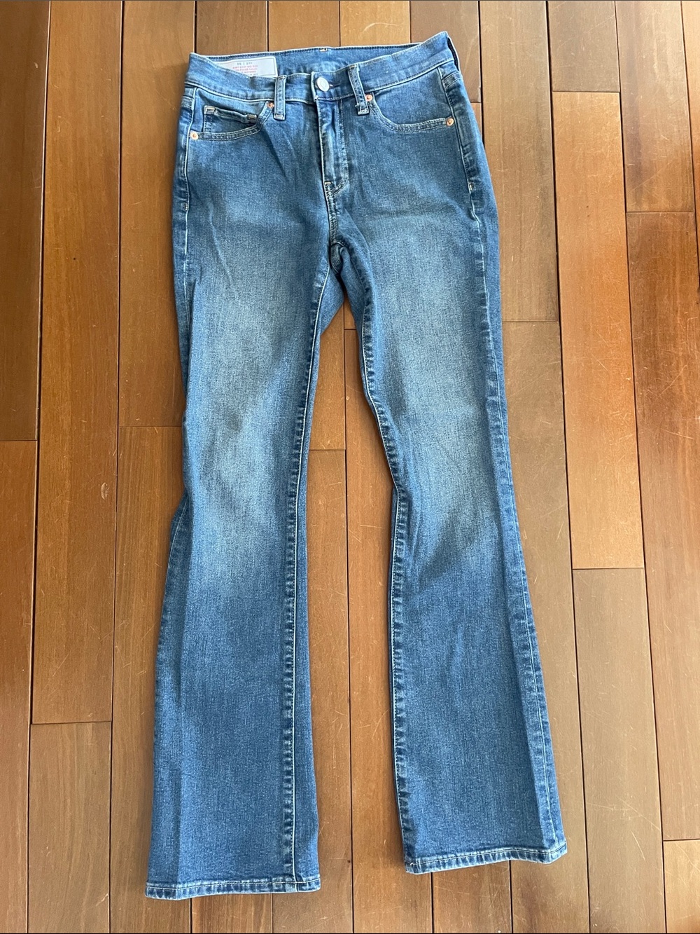 GAP Women's Medium Blue Flare Jeans